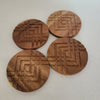 Acai Wood Coasters | Economy Pack